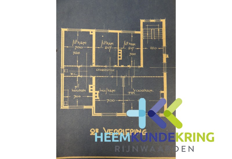 plattegrond woning Northeimer